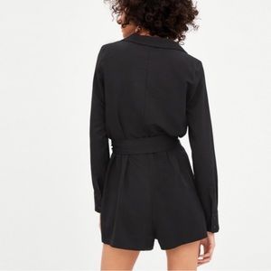 Zara. Black romper